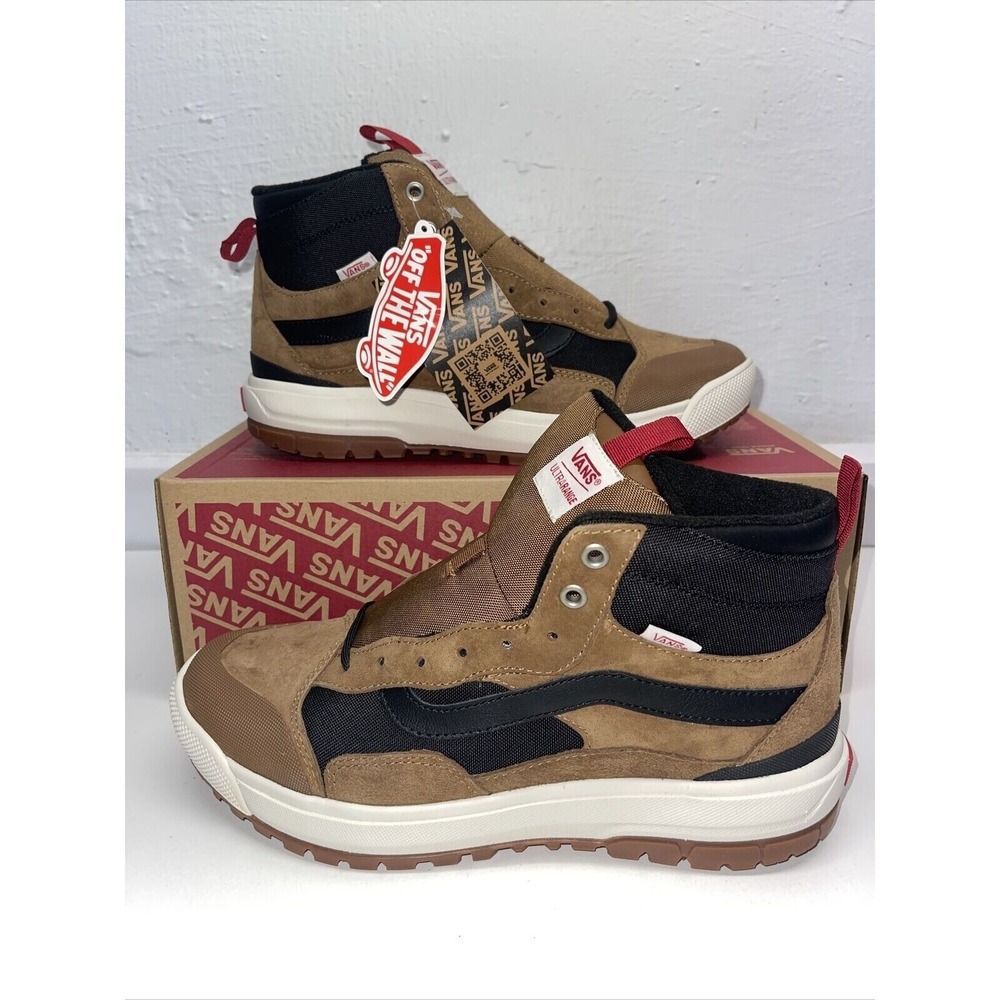 Vans Sneaker Ultrarange Exo Hi Dachshund Black Brown Men's Size 6.5 New‎